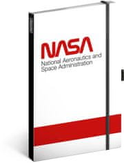 Presco Group NOTIQUE Notes NASA Worm, linajkový, 13 x 21 cm