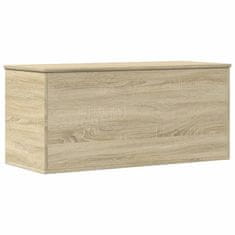 Vidaxl Úložný box dub sonoma 100x42x46 cm kompozitné drevo