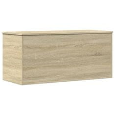 Vidaxl Úložný box dub sonoma 100x42x46 cm kompozitné drevo