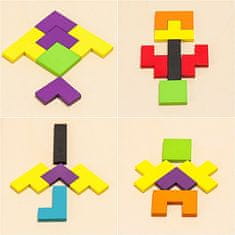 GFT Drevené puzzle - tvary