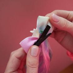 GFT Detský príčesok do vlasov so sponkou - ružová mašlička