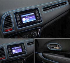 APT AG679A Dekoratívna lišta do interiéru automobilu - modrá