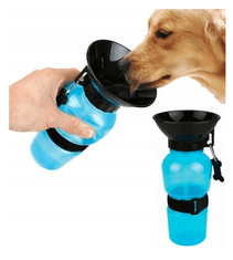 Pronett XJ3325 Cestovná fľaša s miskou pre psov 500 ml COLOR