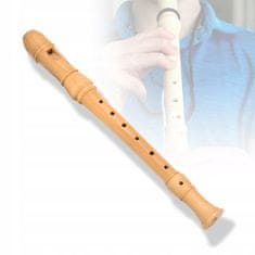 Pronett XJ3852 Drevená flauta pre deti 32 cm
