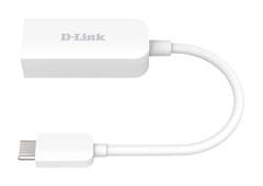 D-Link Redukcia USB-C/ RJ 45 (2, 5G Ethernet) - bílá