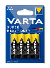 Batéria ceruzková Varta R6/4BP SuperLife, Zn