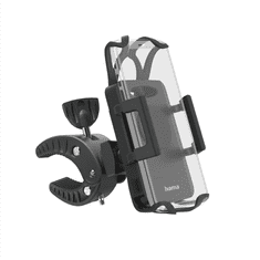 HAMA Strong, univerzálny držiak na mobil so šírkou 5-9 cm, na riadidlá bicykla, otočný o 360 °