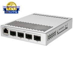Mikrotik Cloud Router Switch CRS305, 4x SFP+, 1x Gbit LAN, Dual PSU, Dual boot, vr. L5