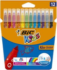 Bic Detské fixy - sada 12 farieb