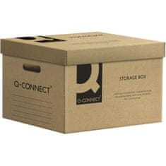 Q-Connect Archivačný box - 51,5 x 30,5 x 35,0 cm, sivý