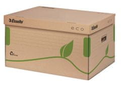 Esselte Archivačná krabica ECO - hnedá, 34,5 x 43,9 x 24,2 cm