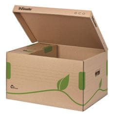 Esselte Archivačná krabica ECO - hnedá, 34,5 x 43,9 x 24,2 cm