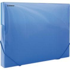 Donau Box na spisy - A4, PP, 700 mic, transparentne modrý
