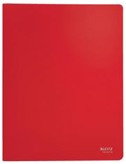 LEITZ Katalógová kniha RECYCLE - A4, 20 vreciek, ekologická, červená