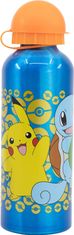 Stor Fľaša na pitie hliníková Pokémon 530 ml