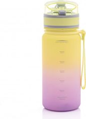 Astra Zdravá fľaša na vodu Aqua Pure 400 ml fialovo-žltá