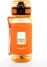Astra Zdravá fľaša na vodu Aqua Pure 400 ml oranžová