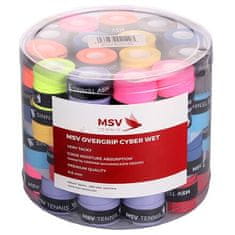 MSV Cyber Wet overgrip 60 ks hr. 0,6 mm MIX balenie box 60 ks