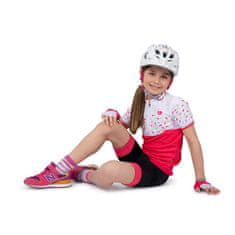 Missy detská cyklistická helma biela veľkosť oblečenia SM