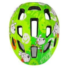 Kitty 2.0 detská cyklistická helma zelená veľkosť oblečenia SM