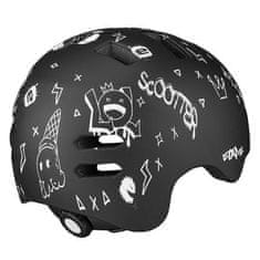 Buddy detská cyklistická helma čierna veľkosť oblečenia XS-S
