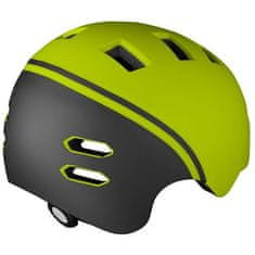 Buddy detská cyklistická helma limetková veľkosť oblečenia XS-S
