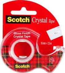 Scotch Lepiaca páska Crystal Clear s odvíjačom