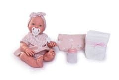 Antonio Juan 50393 MIA - žmurkajúca a cikajúca realistická bábika bábätko s celovinylovým telom - 42 cm