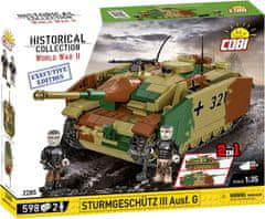 Cobi 2285 II WW Sturmgeschutz III Ausf G, 1:35, 598 k, 2 f EXECUTIVE EDITION