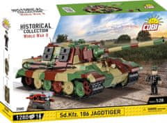 Cobi 2580 II WW Sd. Kfz. 186 Jagdtiger, 1:28, 1280 k, 1 f