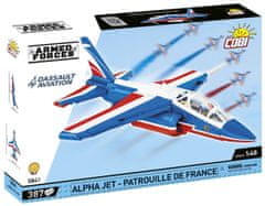 Cobi 5841 Armed Forces Alpha Jet Patrouille de France, 1:48, 388 k