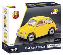Cobi 24514 Fiat Abarth 595, 1:35, 70 k