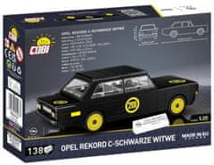 Cobi 24597 Opel Rekord C Schwartze Witwe, 1:35, 138 k