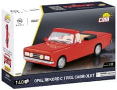 Cobi 24599 Opel Rekord C 1700 kabriolet, 1:35, 140 k