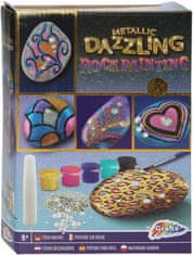 Grafix Maľovanie na kamienky: Metallic Dazzling