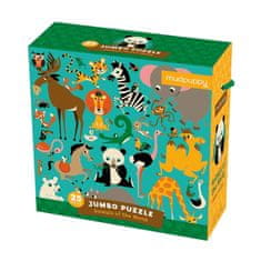 Mudpuppy Jumbo puzzle Zvieratká z celého sveta 25 dielikov