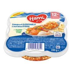 Hami Tanierik mäsovo-zeleninový Zeleninové ratatouille s morskou rybou 230g, 12+