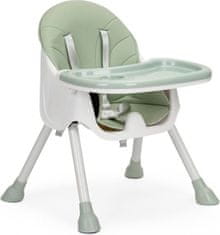EcoToys Jedálenská stolička 2v1 zelená