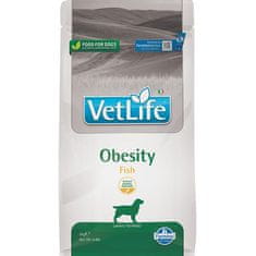 Vet Life Natural Canine Dry Obesity Fish Adult 2 kg