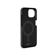 EPICO Mag+ Carbon kryt pro iPhone 15 Plus s podporou MagSafe - černý (81210191300003)