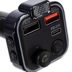 Xtrobb Xtrobb 22355 FM Bluetooth vysielač/nabíjačka 