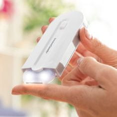 InnovaGoods Nabíjací mini holiaci strojček s LED svetlom Epiluch InnovaGoods 