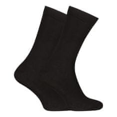 Nedeto 5PACK ponožky vysoké bambusové čierne (5PBV01) - veľkosť S