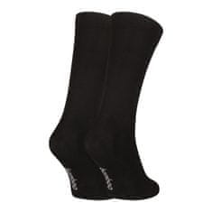 Nedeto 5PACK ponožky vysoké bambusové čierne (5PBV01) - veľkosť S