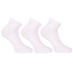 Nedeto 3PACK ponožky nízke bambusové biele (3PBN02) - veľkosť S