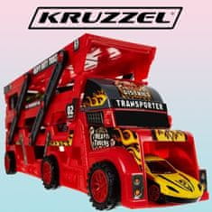 Kruzzel Súprava nákladného auta TIR so 6 autami 22515 