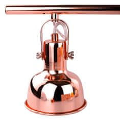KONDELA Visiaca lampa Avier Typ 4 - ružové zlato