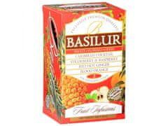 Basilur BASILUR Fruit Infusions - Ovocný čaj bez kofeínu, 4 príchute v sáčkoch 25 x 1,8 g x1