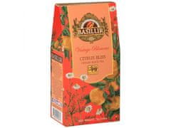Basilur BASILUR VINTAGE BLOSSOMS - Citrus Bliss Čierny čaj sypaný s pridaním harmančekových kvetov a arómy mandarínky 75 g x1