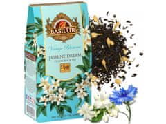 Basilur BASILUR VINTAGE BLOSSOMS - Jasmine Dream Čierny čaj sypaný s pridaním kvetov jazmínu a nevädze 75 g x12